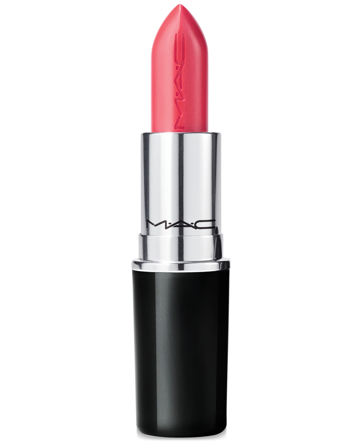 Mac Re-think Pink Lustreglass Lipstick In Oh,goodie (milky Orange Coral)