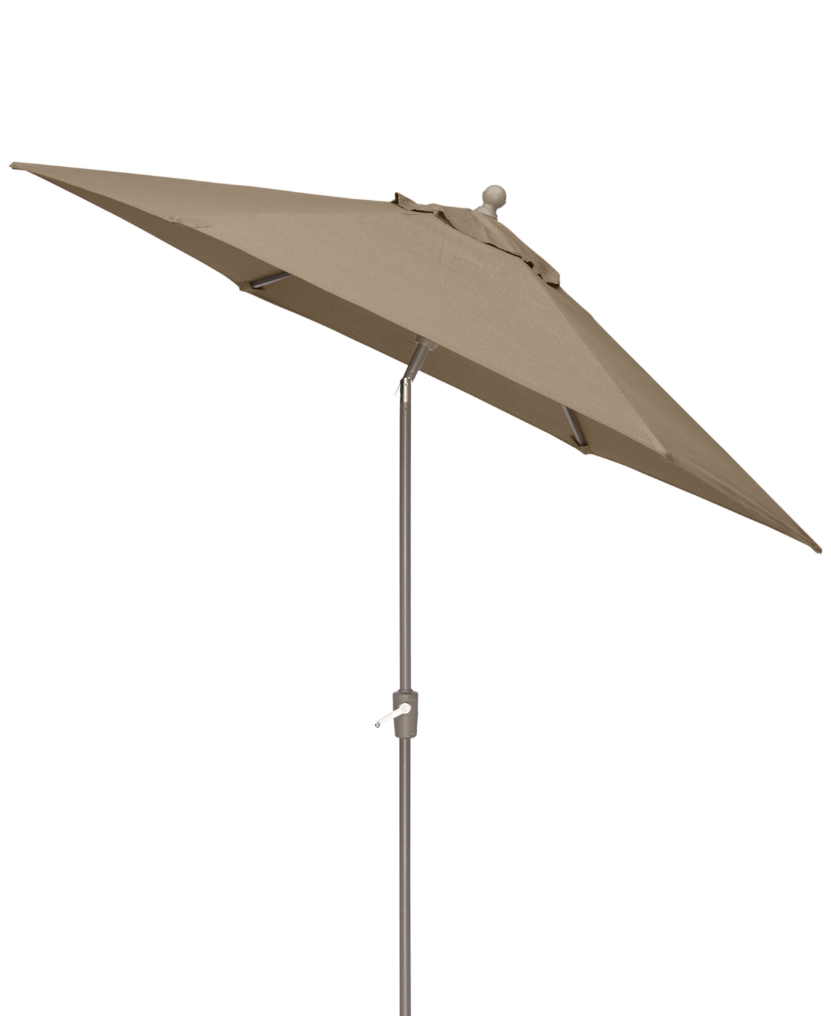 Agio Wayland Outdoor 9' Auto-tilt Umbrella, Created For Macy's In Outdura Remy Pebble