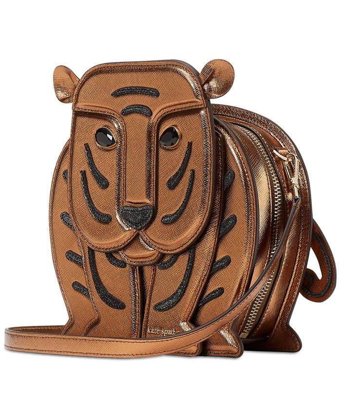 kate spade new york Felix Leather 3D Tiger Crossbody Macy's