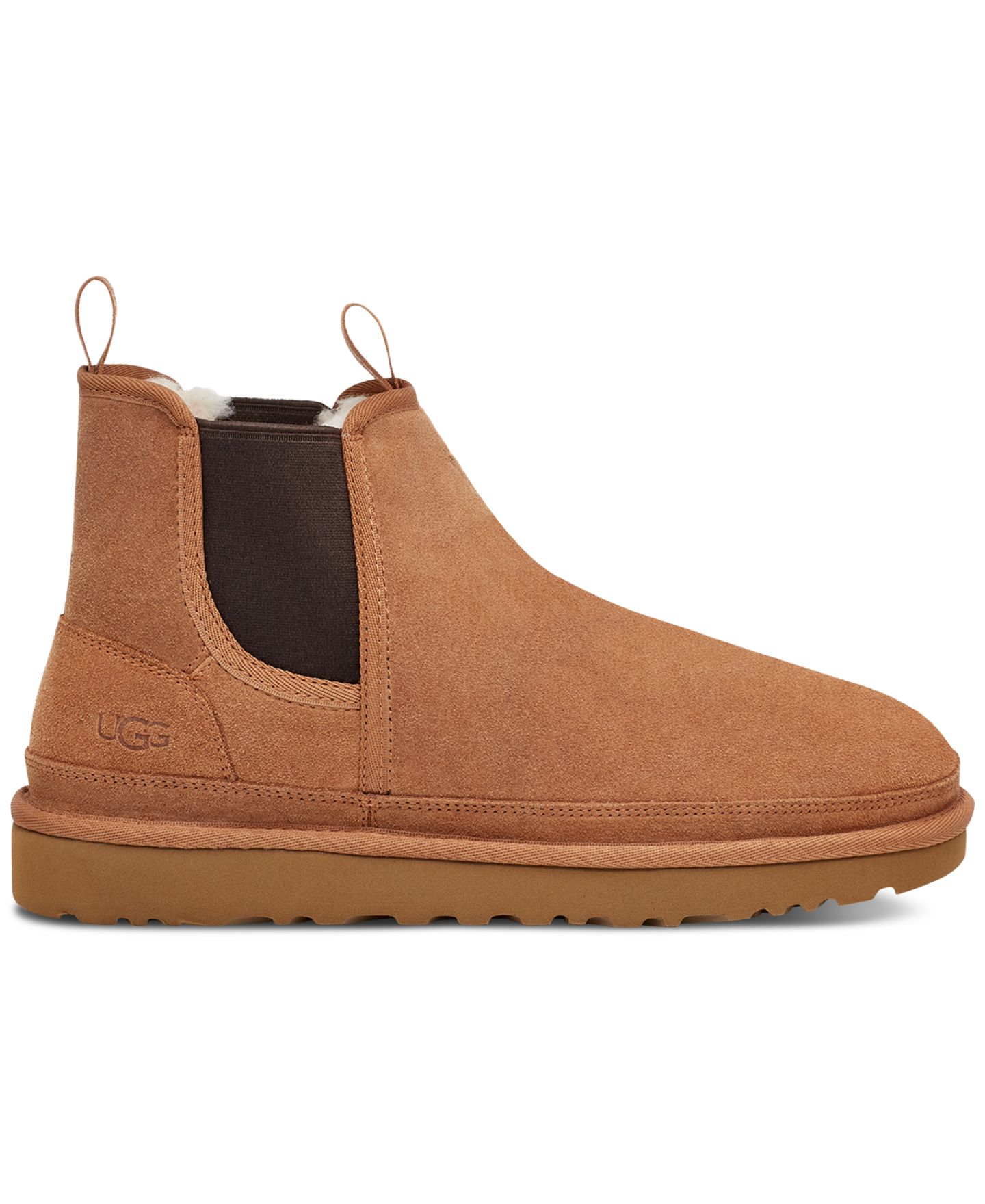 Мужские ботинки UGG® Neumel Suede Chelsea, цвет: Каштановый — фото 2