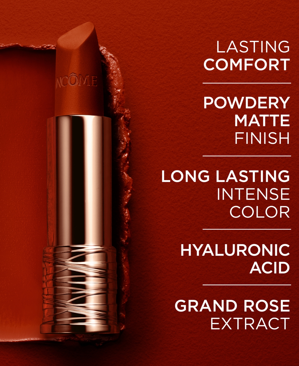 L'Absolu Rouge Drama Matte Lipstick - 230 Unleash the Drama