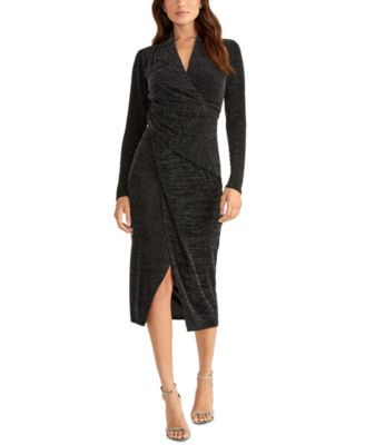 Rachel shops roy bret wrap dress