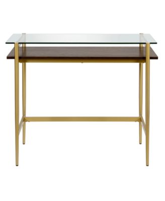 Eaton 36" Mid-Century Modern Desk with Shelf