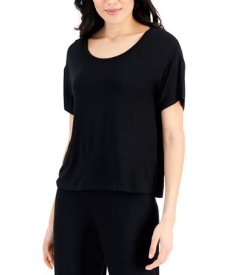 Photo 1 of SIZE MEDIUM - INC International Concepts Super-Soft Short Sleeve Top, Created for Macy's
