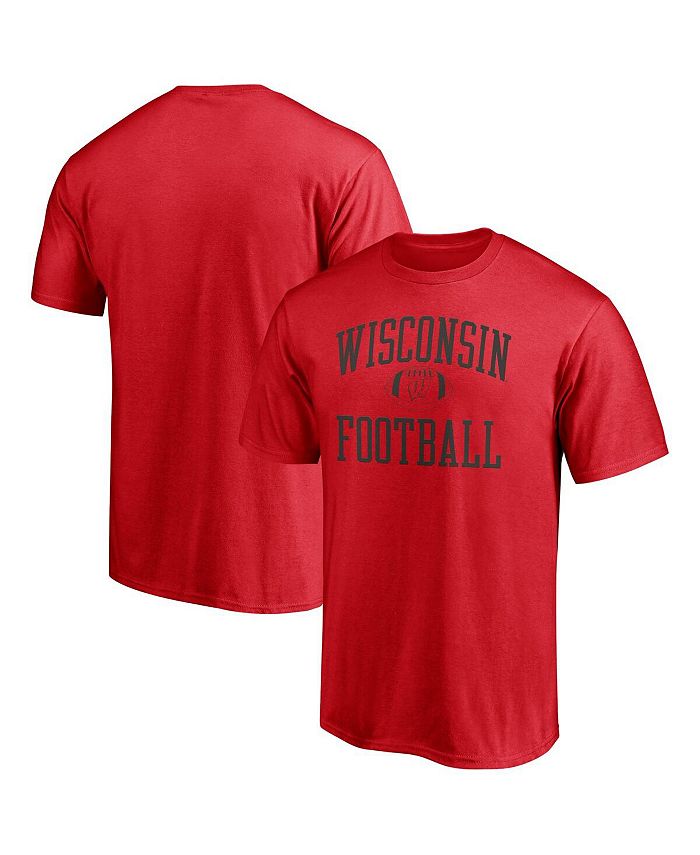Fanatics Men's Red Wisconsin Badgers First Sprint Team T-shirt - Macy's