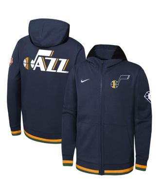 Utah Jazz Nike Showtime Full-Zip Hoodie - Large