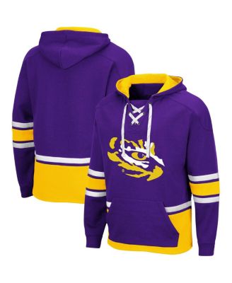 Men's LSU Tigers Lace Up 3.0 Pullover Hoodie