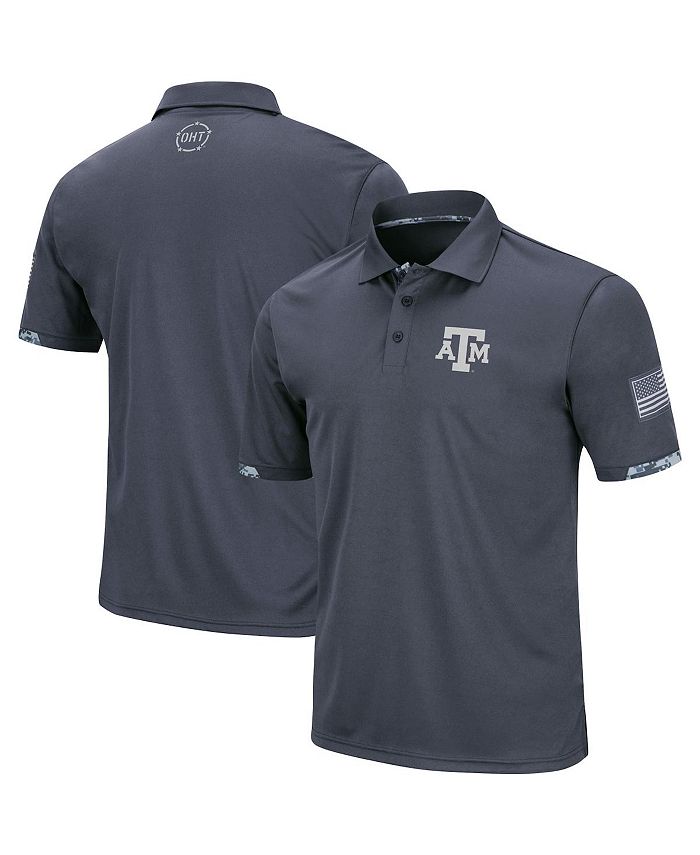 Colosseum Men's Big and Tall Charcoal Texas A M Aggies OHT Military ...