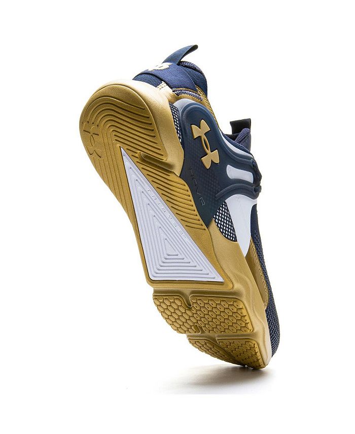 Under Armour Men's Navy Notre Dame Fighting Irish HOVR Apex 3 Training ...
