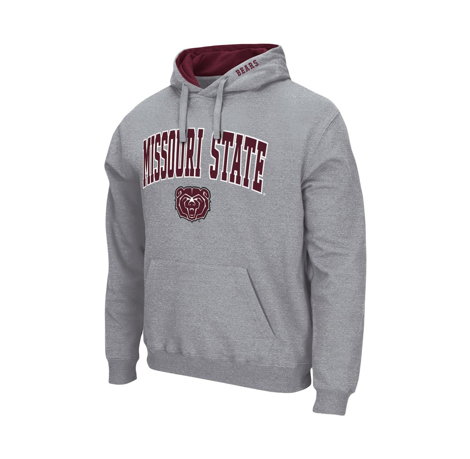 Men's Missouri State University Bears Arch and Logo Pullover Hoodie
