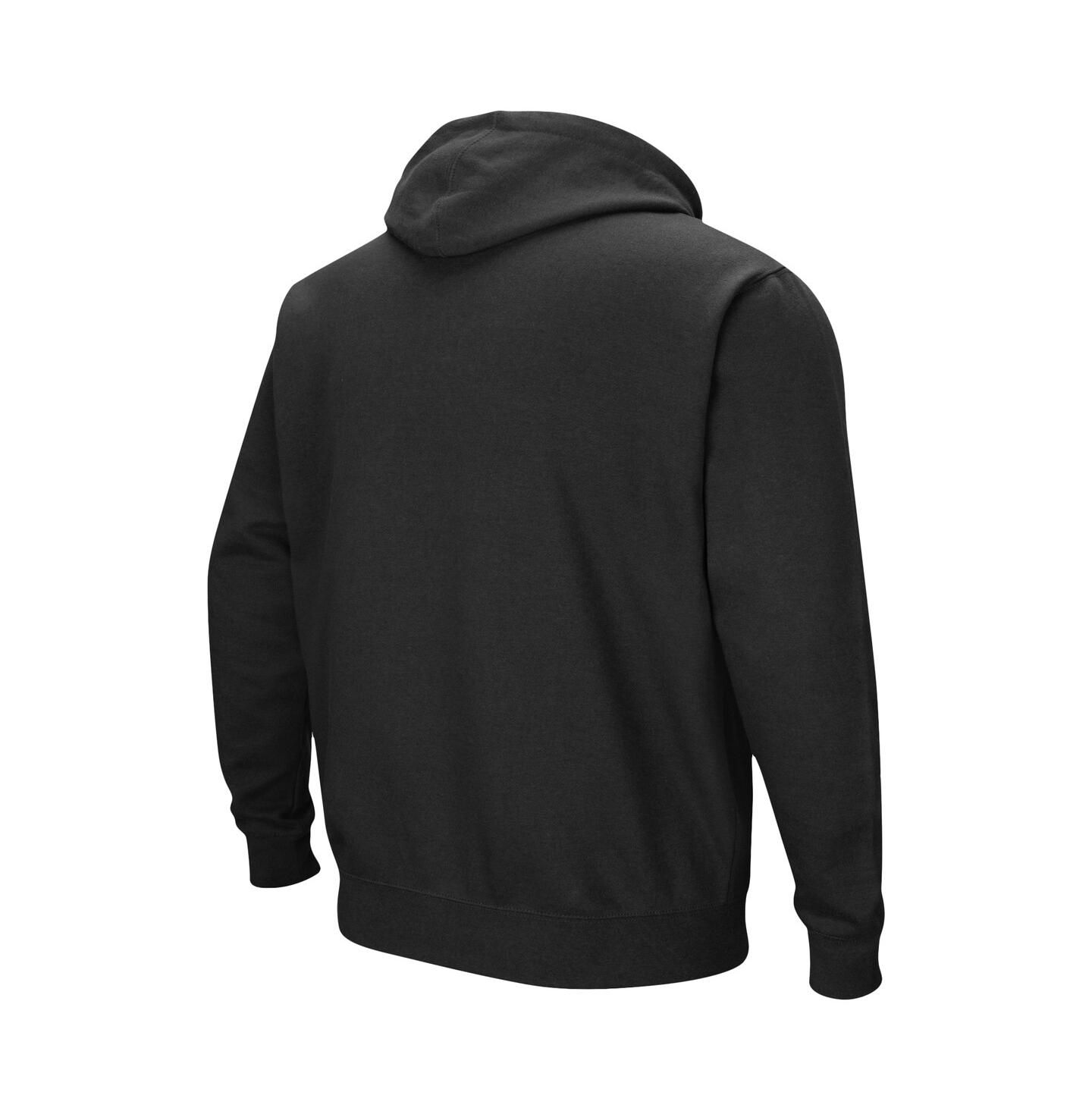 Мужское худи Colosseum Mississippi State Bulldogs Arch Logo 3.0 Pullover, цвет: Меланжевый серый — фото 5