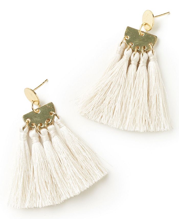Matr boomie fringe earrings clearance