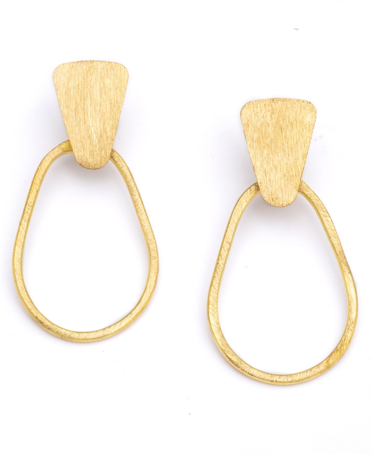 Women's Kaia Hoop Earrings - Medium Yellow