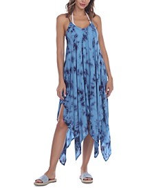 Tie-Dye Maxi Cover-Up Dress