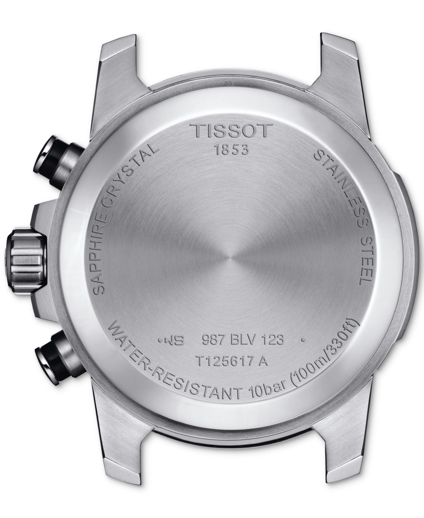 Мужские часы Tissot Swiss Chronograph Supersport Blue Textile Strap Watch 40mm — фото 3