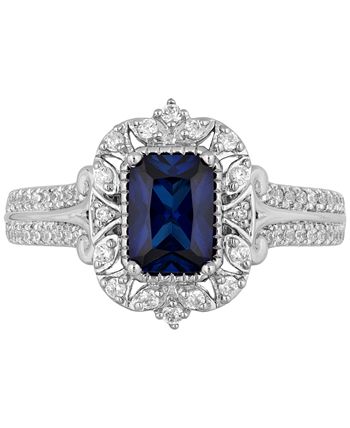 Disney top sapphire ring