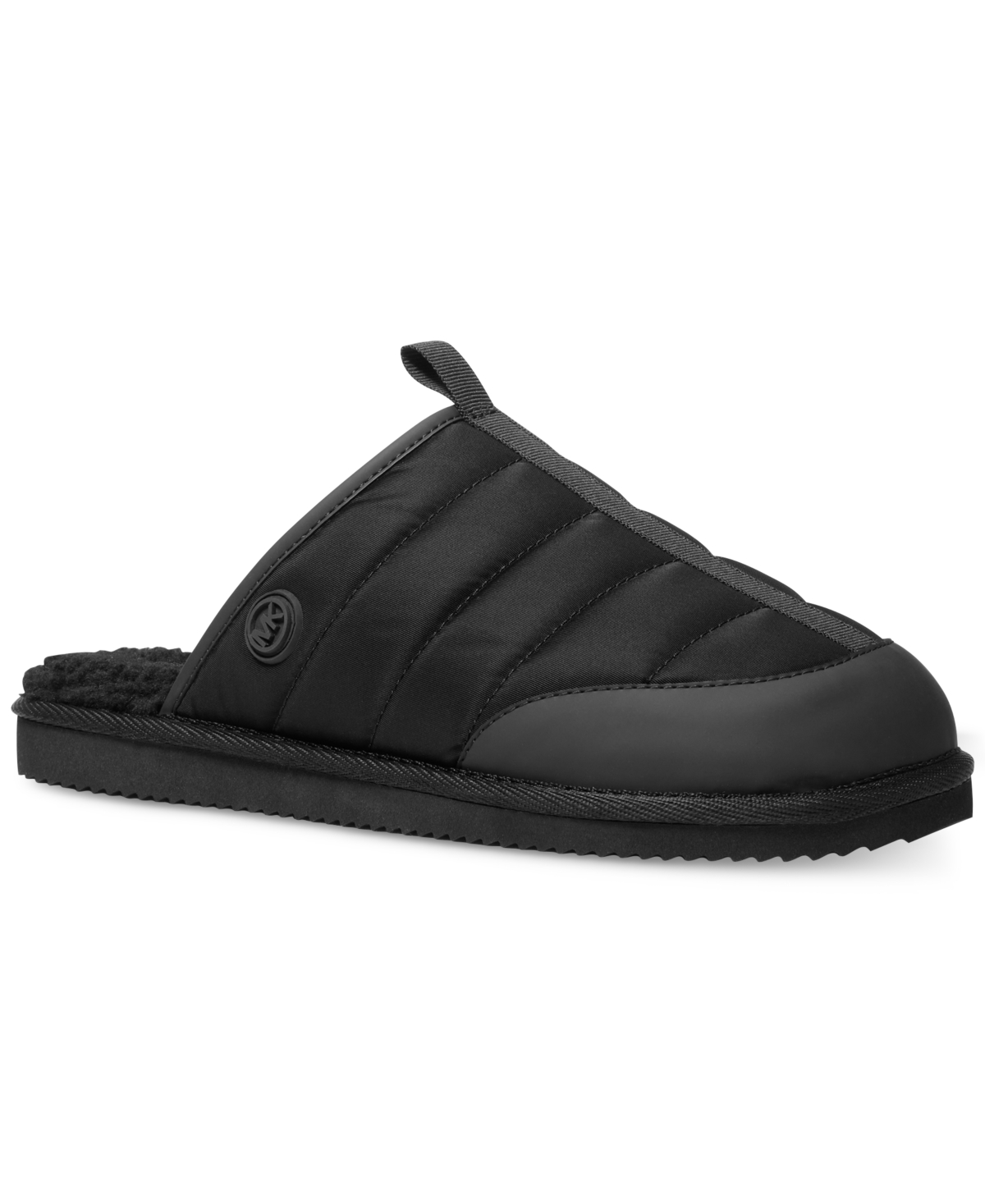 Michael kors top slippers mens silver
