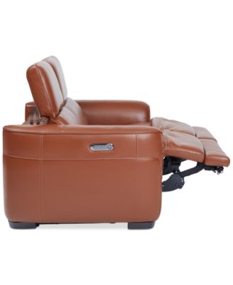 Lexanna 2-Pc. Leather Sofa with 2 Power Motion Recliners, Created for Macy's