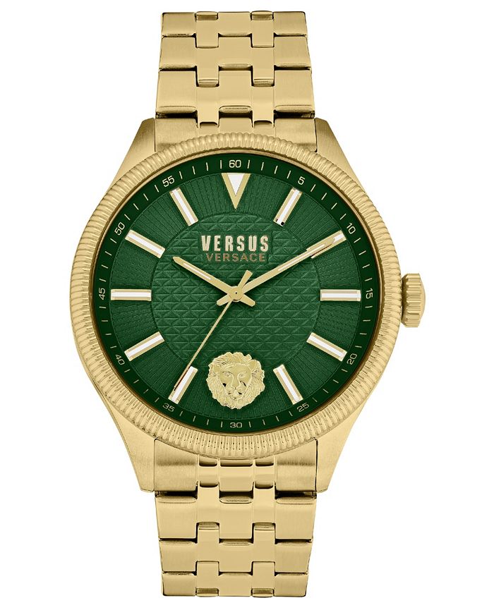 Versus Versace Versus by Versace Men's Colonne Goldtone Stainless