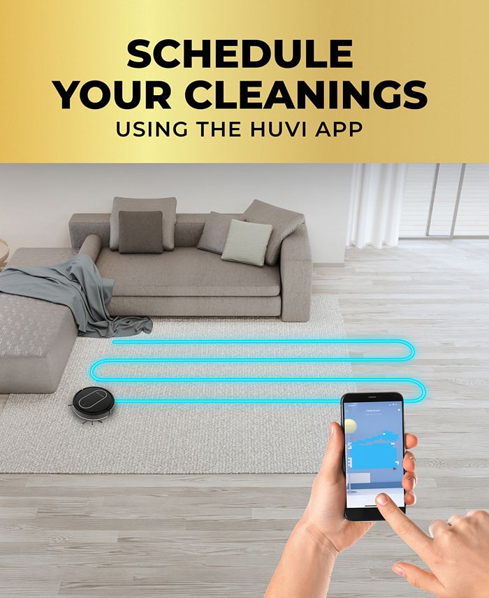 Kalorik Huvi Robotic Vacuum Cleaner Macy