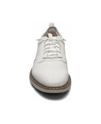 Men's Synchro Plain Toe Elastic Lace Shoes