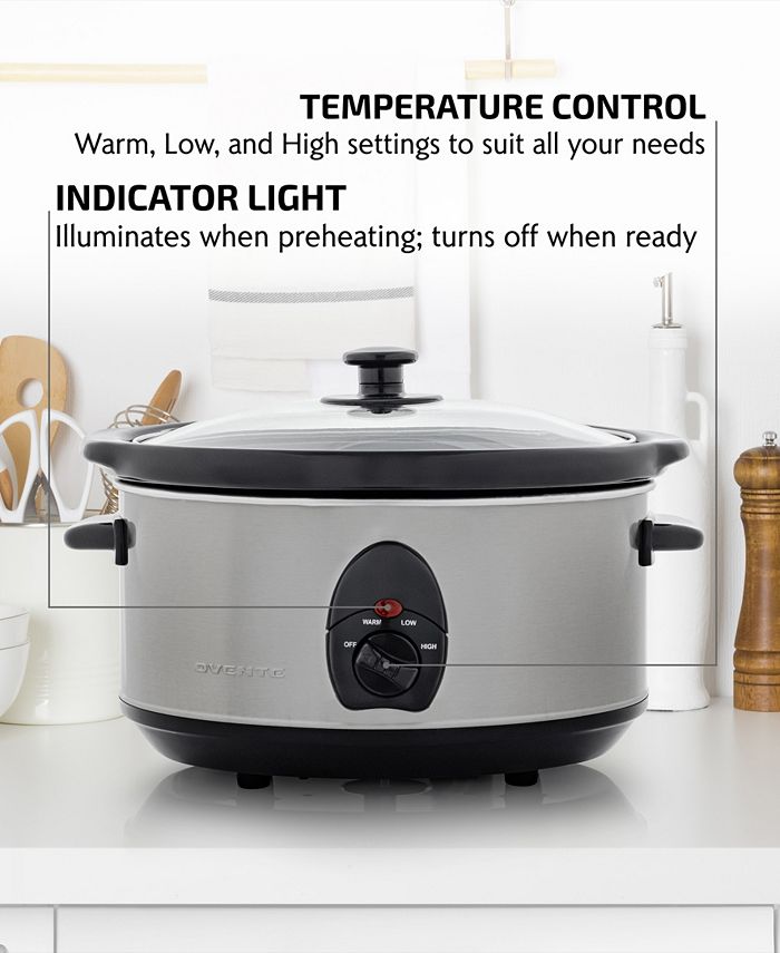 OVENTE 3.5 Liters Slow Cooker Macy's