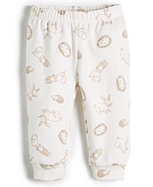 Baby Neutral Cotton Hedgehog Pants, Created for Macy's