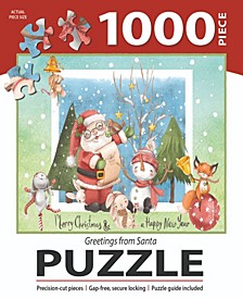 Greetings from Santa   1000 pc Puzzle