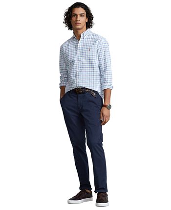 Polo Ralph Lauren Men s Classic Fit Gingham Oxford Shirt Macy s