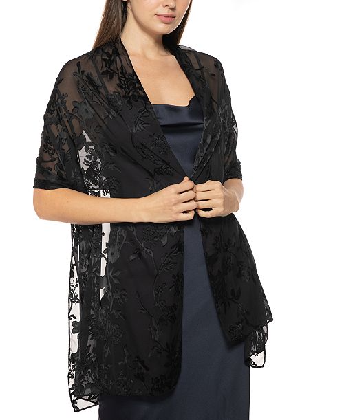 alfani I.N.C. International Concepts Floral Evening Wrap Created for Macy's Women's Fashion Shoes & Accessories