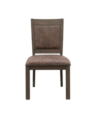 Drew & Jonathan Home Denman Dining 9-Pc Set (Rectangular Trestle Table + 8 Side Chairs)