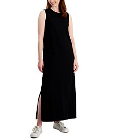 Women&apos;s Cotton Sleeveless Maxi Dress&comma; Created for Macy&apos;s