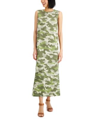 Macys camo dress on sale