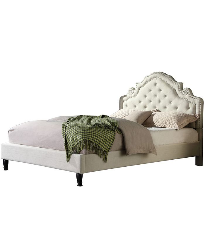 Best Master Furniture Theresa Modern Tufted with Nailhead ...
