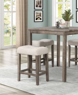 Vitaliya Counter Height Stools, Set of 2