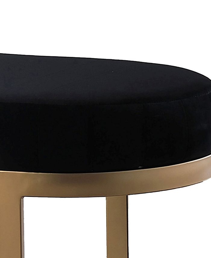 Best Master Furniture Krista Glam Accent Bench Macy's