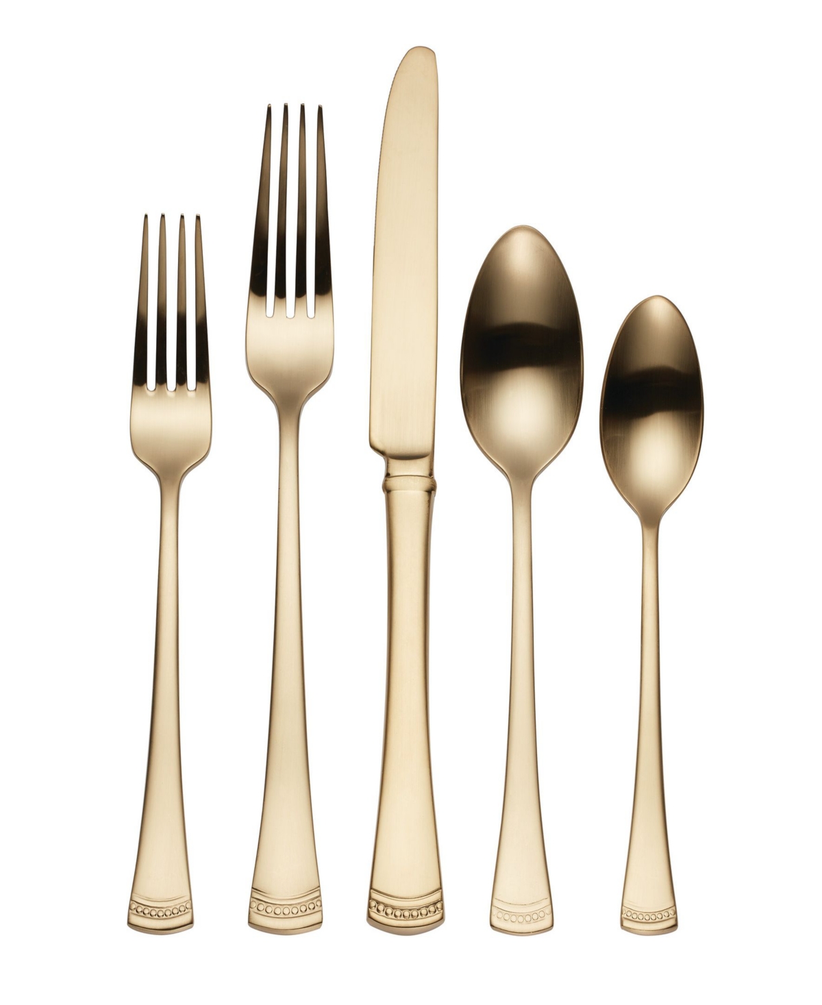 Lenox Portola Piece Flatware Set, Service for 4 - Metallic and Gold