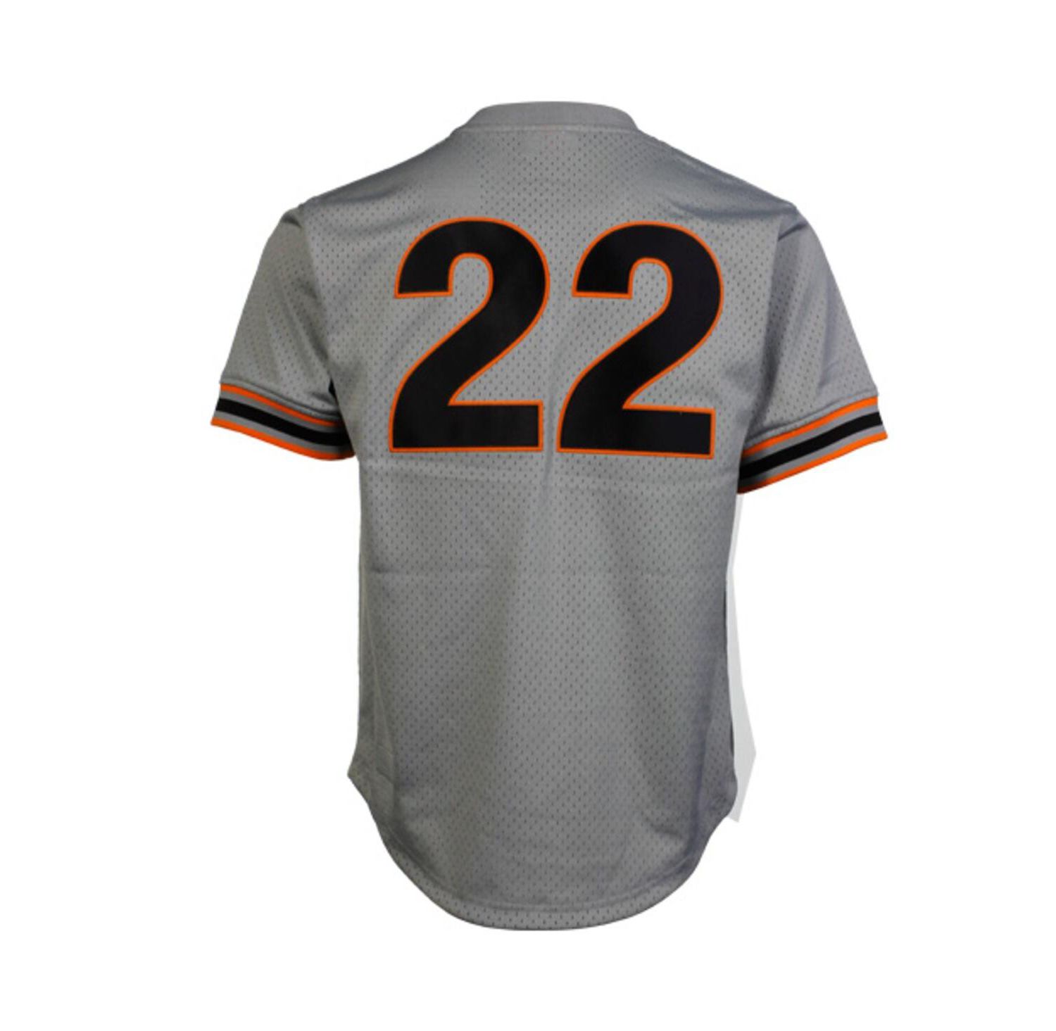 Men's Will Clark San Francisco Giants 1989 Authentic Cooperstown Collection Batting Practice Jersey - Gray