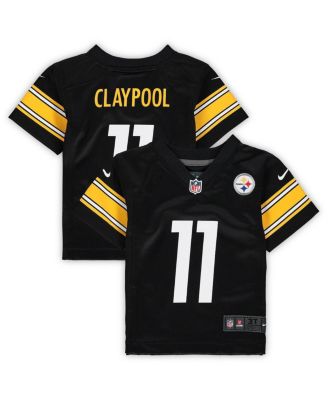 Nike Toddler Girls and Boys Chase Claypool Black Pittsburgh