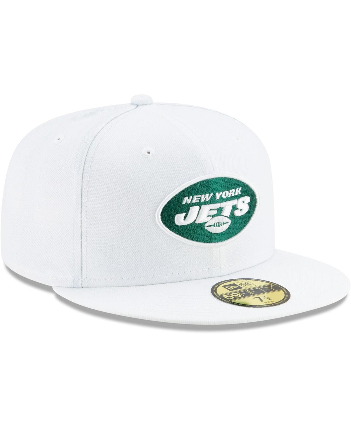 Men'sNew York Jets Omaha 59FIFTY Fitted Hat - White