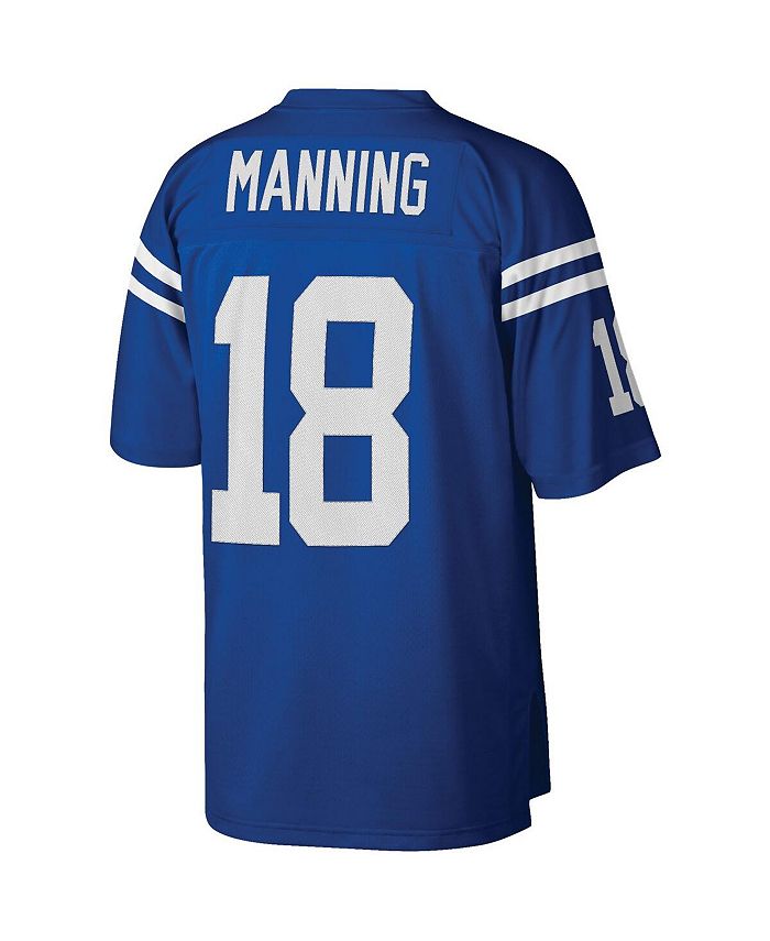 Mitchell & Ness Men's Peyton Manning Royal Indianapolis Colts Big and ...