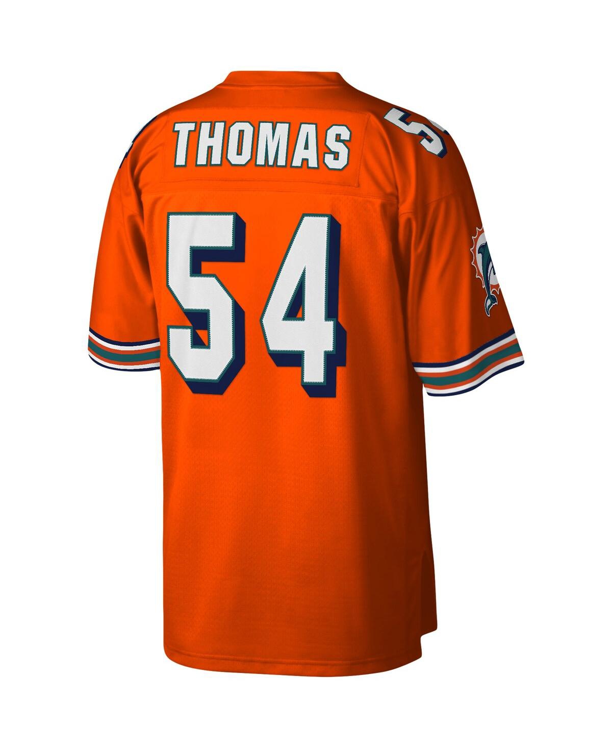 Men's Zach ThomasMiami Dolphins Legacy Replica Jersey - Orange
