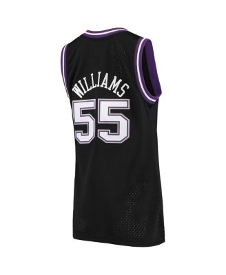 Women's Jason Williams Black Sacramento Kings 2000-01 Hardwood Classics Swingman Jersey
