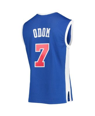 Men's Lamar Odom Royal LA Clippers 2002-03 Hardwood Classics Swingman Jersey