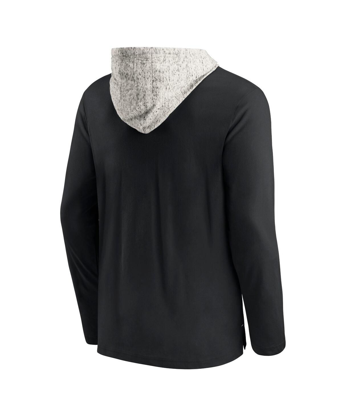 Men'sLas Vegas Raiders Long Sleeve Hoodie T-shirt - Black