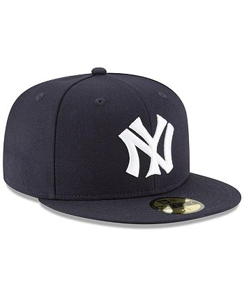 New Era Men's Navy New York Yankees Cooperstown Collection Logo 59FIFTY ...