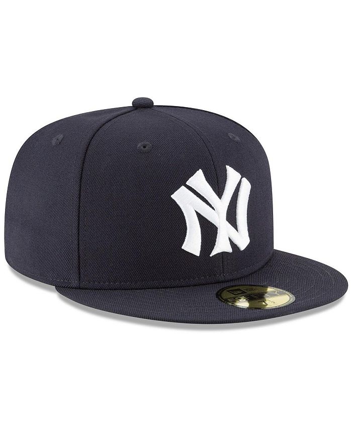 New Era Men's Navy New York Yankees Cooperstown Collection Logo 59FIFTY ...
