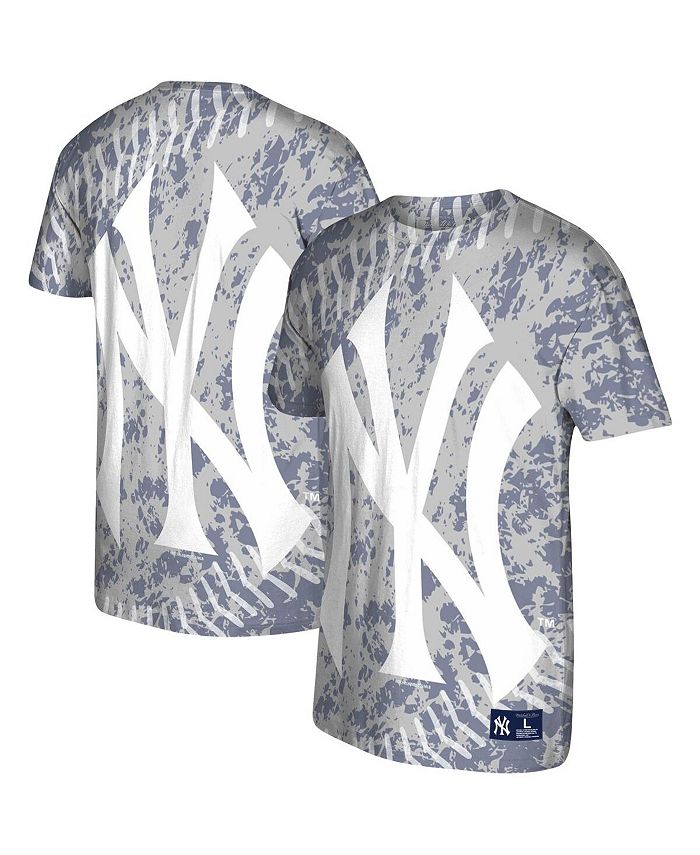 MITCHELL & NESS New York Yankees Mens Tee - HEATHER GRAY