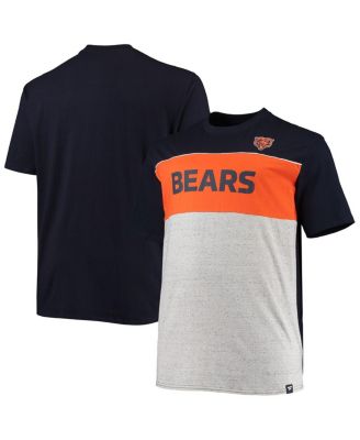 Men's Fanatics Branded Heathered Gray Chicago Bears Big & Tall Practice  Long Sleeve T-Shirt