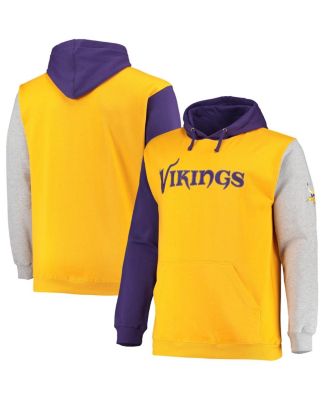 Profile Men's Purple, Gold-Tone Minnesota Vikings Big and Tall